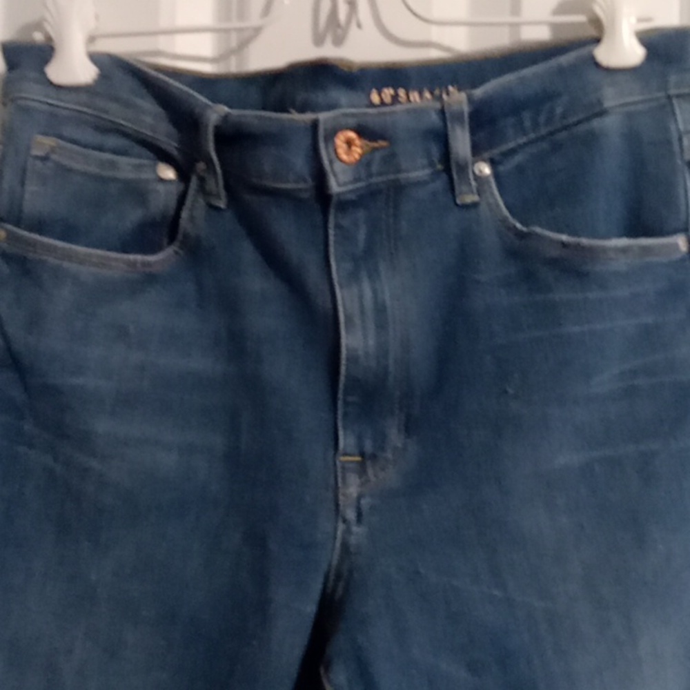 Classic Denim Skinny Ankle High Waist Jeans - Picture 3 of 6